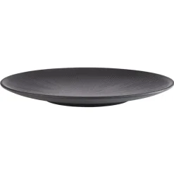 Assiette mélamine noir Ø 33 cm 3,5 cm Nero - APS New