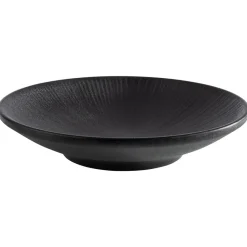 APS Assiette mélamine noir Ø 15 cm 3 cm Nero Hot