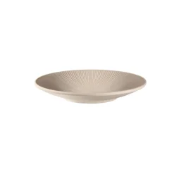 Assiette mélamine sable Ø 21 cm 3 cm Nero - APS New