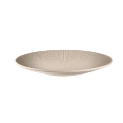 Assiette mélamine sable Ø 26 cm 3 cm Nero - APS