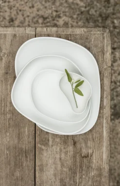 COOKPLAY Assiette noir porcelaine 20,5x14 cm Yayoi Clearance