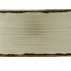 DUDSON Assiette organique Linen porcelaine vitrifiée 35x16 cm Harvest Outlet