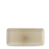 DUDSON Assiette organique Linen porcelaine vitrifiée 35x16 cm Harvest Norse Outlet