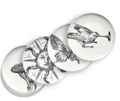 SERAX Assiette à pain rond blanc porcelaine Ø 12 cm Unity Best