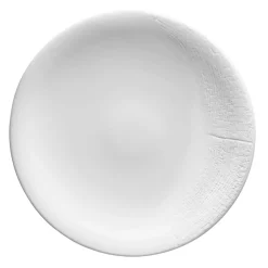 Assiette à pain rond blanc porcelaine de limoges Ø 14 cm Supernature - DEGRENNE New