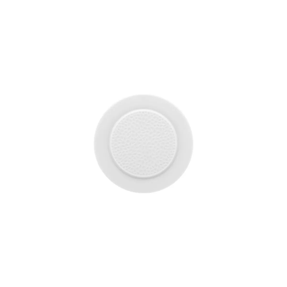 Assiette à pain rond blanc porcelaine de limoges Ø 14 cm L' Fragment - DEGRENNE Sale