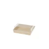 Assiette papier carré 13,5x13,5x2,5 cm Oxstal (500 pièces) - PRO.MUNDI