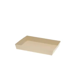 PRO.MUNDI Assiette papier rectangulaire 18,5x13,5x3,5 cm Oxstal (500 pièces) Online