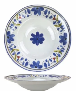 MOLLENI Assiette pasta blanc porcelaine Ø 27 cm Capri Outlet