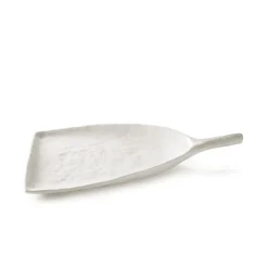 REVOL Assiette pelle Blanc albâtre porcelaine culinaire 18,5x14,5 cm Yli Hot