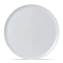 Assiette à pizza rond blanc porcelaine vitrifiée Ø 31,8 cm White - DUDSON Hot