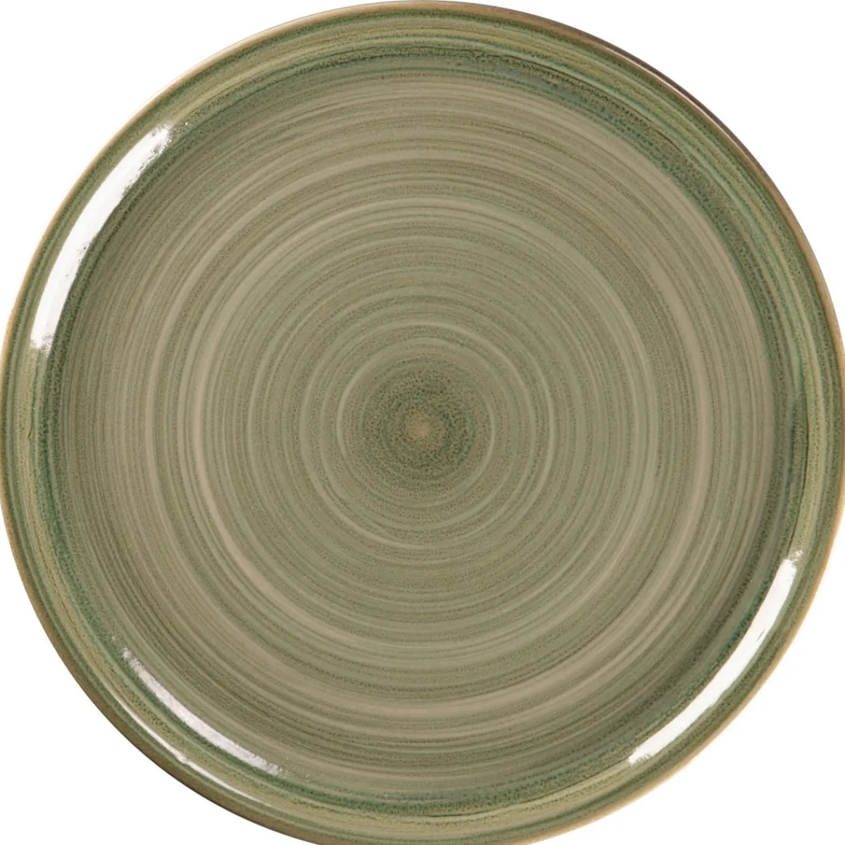 Assiette à pizza rond Emerald porcelaine vitrifiée Ø 32,8 cm stone Spot - RAK Hot