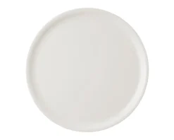 RAK Assiette à pizza rond ivoire porcelaine vitrifiée Ø 33 cm Banquet New