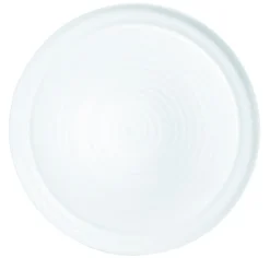 Assiette à pizza xl rond blanc verre opal Ø 32 cm Evolutions   - ARCOROC Sale