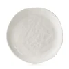 REVOL Assiette plate Blanc albâtre porcelaine culinaire Ø 15,5 cm Yli Hot