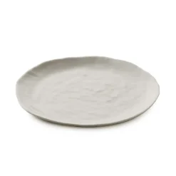 REVOL Assiette plate Blanc albâtre porcelaine culinaire Ø 15,5 cm Yli Hot