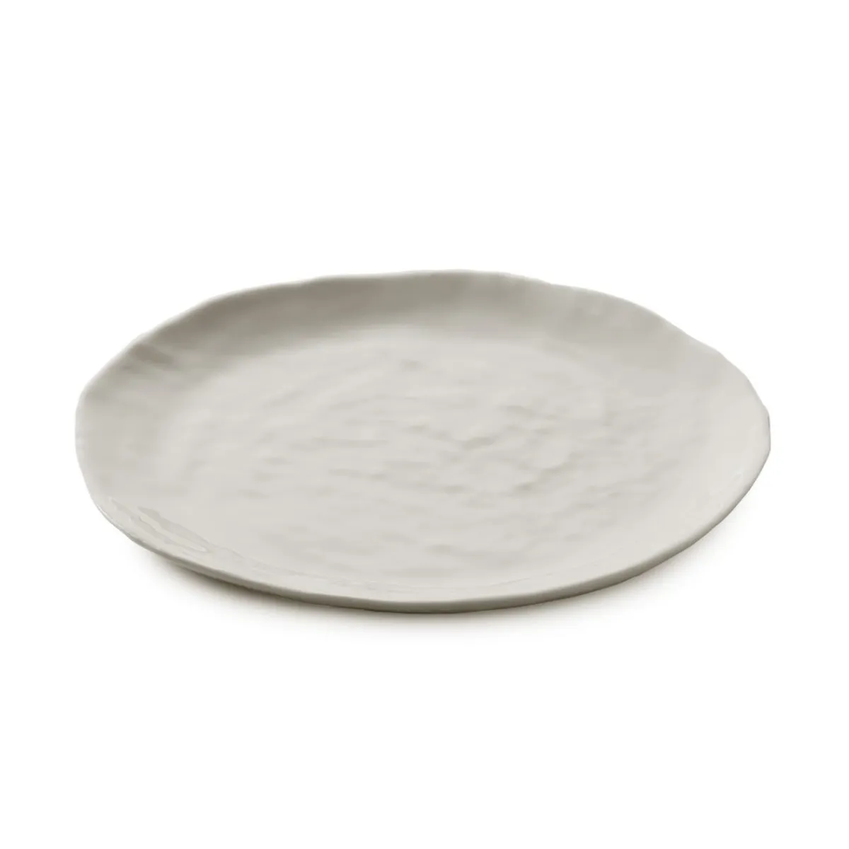 REVOL Assiette plate Blanc albâtre porcelaine culinaire Ø 15,5 cm Yli Hot