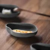 Assiette plate blanc porcelaine 14x11 cm Yayoi - COOKPLAY Outlet