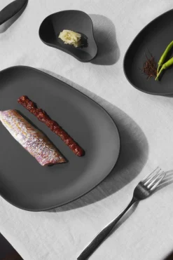 Assiette plate blanc porcelaine 14x11 cm Yayoi - COOKPLAY Outlet