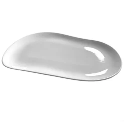 COOKPLAY Assiette plate blanc porcelaine 46x31 cm Jelly Clearance