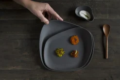 COOKPLAY Assiette plate blanc porcelaine 16x17,8 cm Yayoi Online