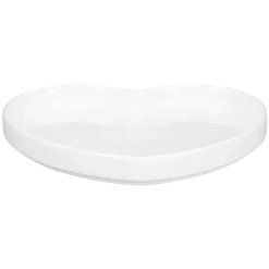 Assiette plate blanc porcelaine 19,8x18 cm  Cliché - RAK Discount