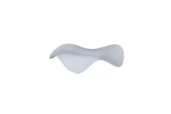 Assiette plate blanc porcelaine bone china 21x7 cm Feelings - RAK New