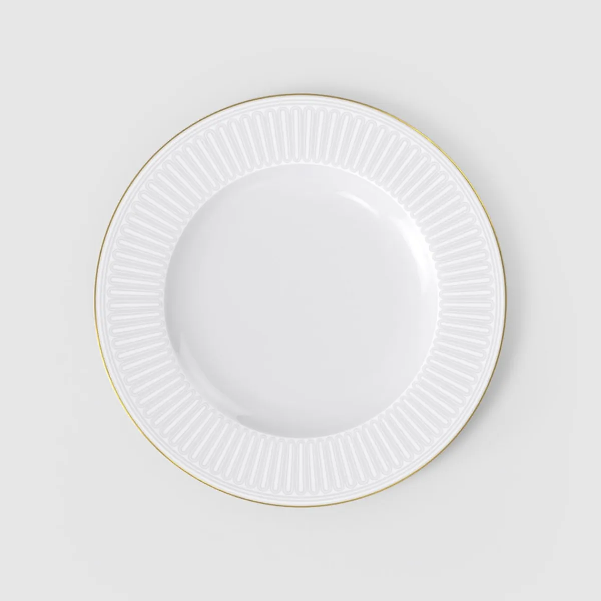 Assiette plate blanc porcelaine bone china Ø 29 cm Chateau Septfontaines - VILLEROY & BOCH Discount