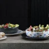 Assiette plate blanc porcelaine vitrifiée Ø 23,7 cm stone Ease Décor Summer - RAK Sale