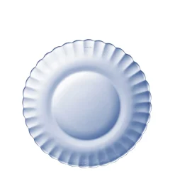 Assiette plate bleu marine verre trempé Ø 20,5 cm Picardie - DURALEX Outlet