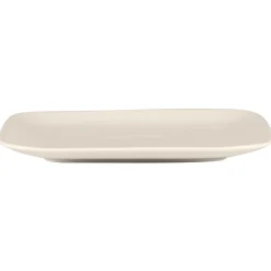 Assiette plate carré blanc porcelaine bone china 21,3x21,3 cm Bravura - RAK Best