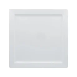 Assiette plate carré blanc porcelaine vitrifiée 30x30 cm Access - RAK Sale