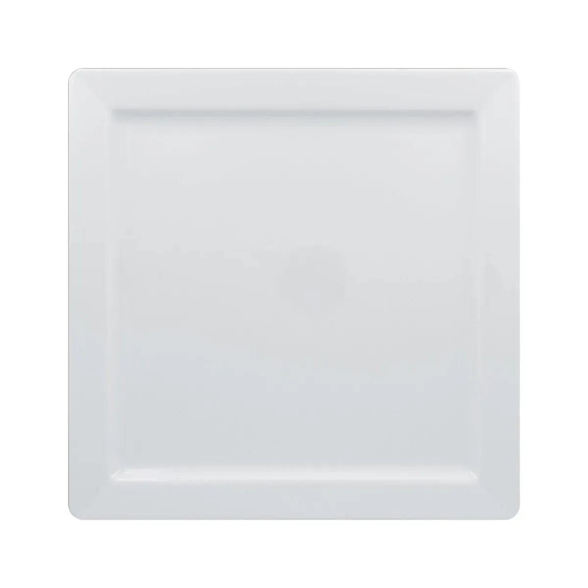 Assiette plate carré blanc porcelaine vitrifiée 30x30 cm Access - RAK Sale
