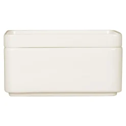 Assiette plate carré blanc porcelaine 16x16 cm Fractal - RAK Best