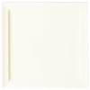 Assiette plate carré ivoire porcelaine vitrifiée 27x27 cm Classic Gourmet - RAK Sale