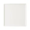 Assiette plate carré ivoire porcelaine vitrifiée 25,2x25,2 cm Allspice - RAK New