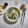 Assiette plate coupe rond Sage porcelaine vitrifiée Ø 27,9 cm Krush - RAK Sale