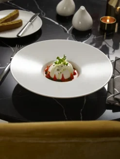 VILLEROY & BOCH Assiette plate gourmet rond blanc porcelaine Ø 25 cm Stella Cosmo Hot