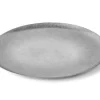 Assiette plate inox Ø 26 cm Vintage - PUJADAS Discount