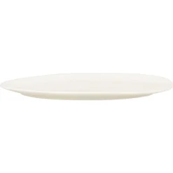 RAK Assiette plate ivoire porcelaine vitrifiée 26,8x21,5 cm Shaped Sale