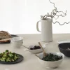 Assiette plate Noir brut porcelaine culinaire Ø 26,5 cm Yli - REVOL Outlet
