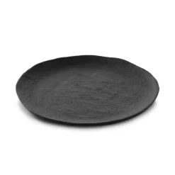 REVOL Assiette plate Noir brut porcelaine culinaire Ø 15,5 cm Yli Clearance