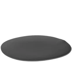 COOKPLAY Assiette plate noir porcelaine 31,5x30 cm Shell Best