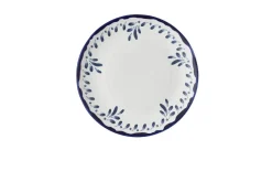 Assiette plate organique Ink porcelaine vitrifiée Ø 27 cm Harvest Mediterranean - DUDSON Best