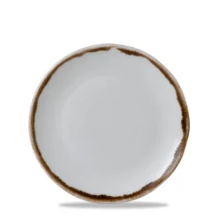 Assiette plate organique Natural porcelaine vitrifiée Ø 29 cm Harvest - DUDSON