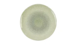 DUDSON Assiette plate organique vert porcelaine vitrifiée Ø 29 cm Harvest Grain Sale