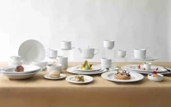 ACCOLADE Assiette plate ovale blanc porcelaine 39x27 cm Presto Outlet