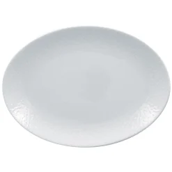 RAK Assiette plate ovale blanc porcelaine 21x15 cm Charm
