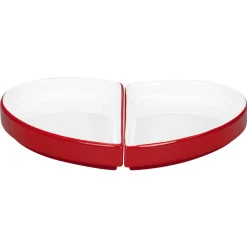 Assiette plate partie gauche blanc porcelaine 10x18 cm  Cliché - RAK Hot