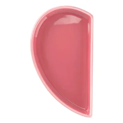 Assiette plate partie gauche rose porcelaine 10x18 cm  Cliché - RAK Sale